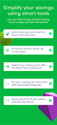 Cashlet: Savings & Investments Screen 3