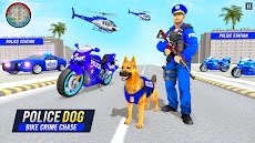 Police Dog Crime Bike Chaseのおすすめ画像1