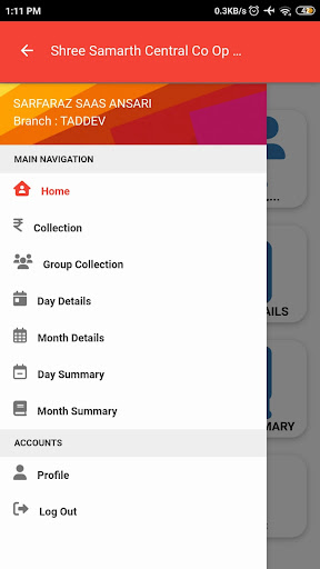 Shree Co-Op Mart Agent Screen 3