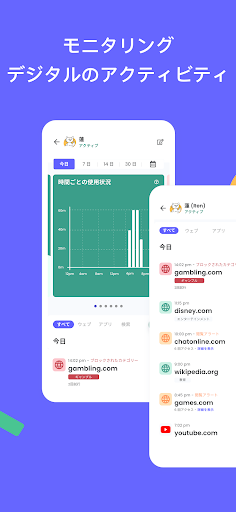 Qustodioペアレンタルコントロール screenshot