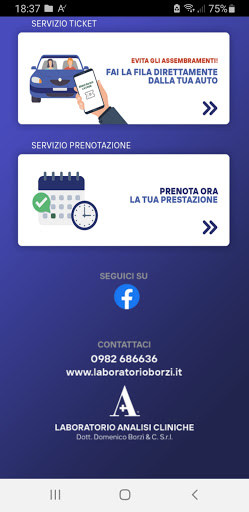 Laboratorio Borzì Screen 3