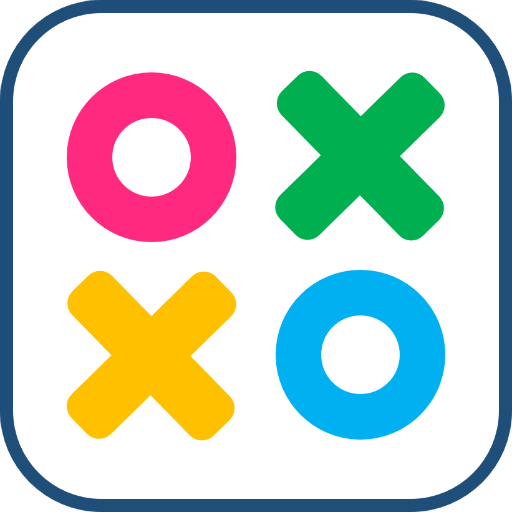 Tic Tac Toe Colors logo