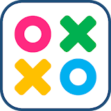 Tic Tac Toe Colors for 2 players icon