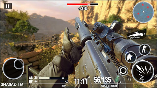 Screenshot 9 francotirador 3d: juegos de gu android