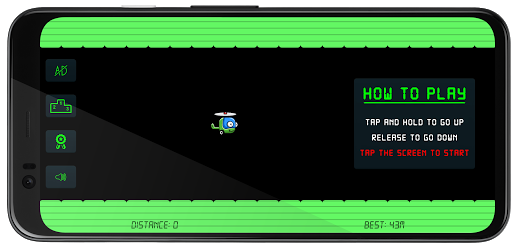 Android application CopterKid screenshort
