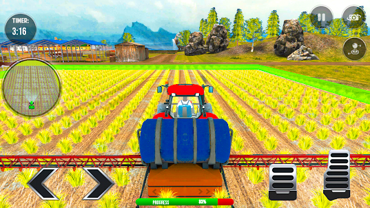 Farm Tractor Farming Simulator