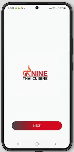 Android application Nine Thai Cuisine screenshort