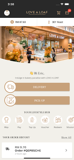 LOVE A LOAF Citizen Club Screen 2