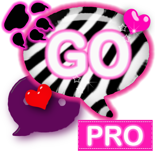 WB Pink Zebra Theme for GO SMS 1.0.1 Icon