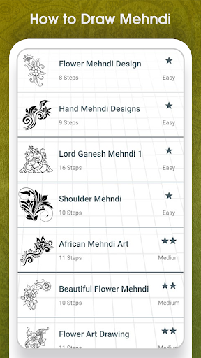Mehndi Design App Offline Screenshot 4 - AppWisp.com