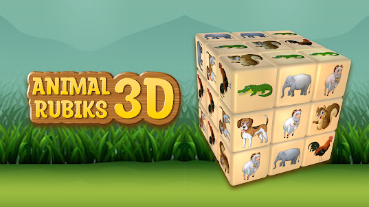 Animal Rubiks Cube Solver Puzz