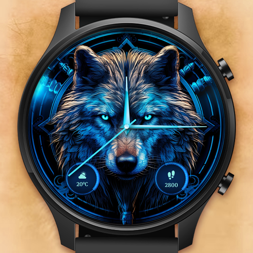 Wolf Watch Face: Wear OS Watch Download on Windows