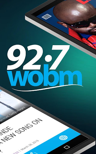 Screenshot of 92.7 WOBM Radio