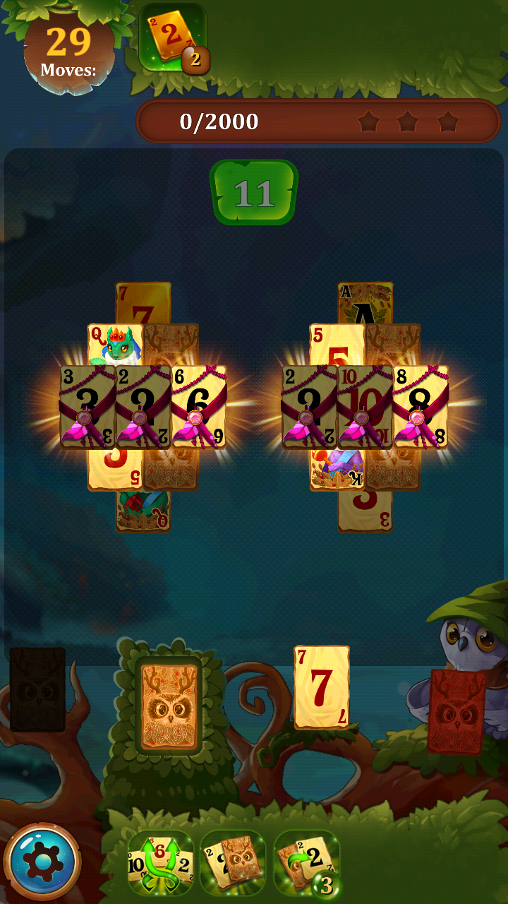 Android application Solitaire Dream Forest Cards screenshort