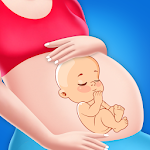 Cover Image of Descargar Babyshower de mamá y recién nacido - Juego de niñera  APK