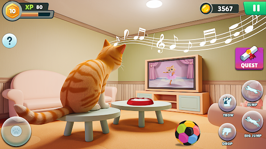 Angry Gran VS Naughty Cat Sim 3
