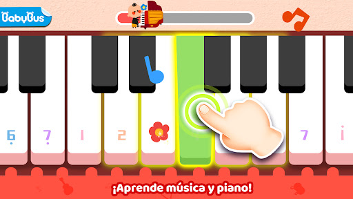 Panda: Música y Piano Captura de Pantalla del Juego Android 1