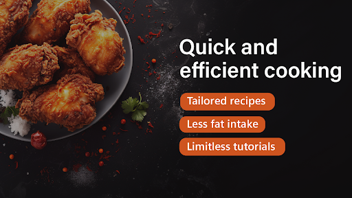 Screenshot of Air Fryer Oven Recipes App