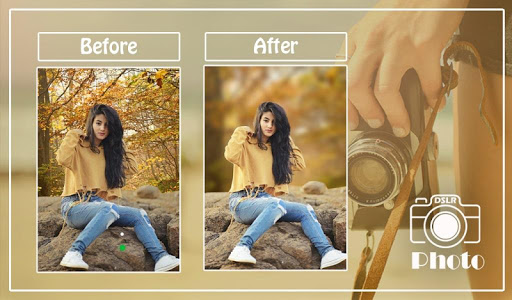 DSLR Camera - Auto Blur Effect Screen 2