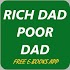 Rich Dad Poor Dad Book Summary : Free E-books App 18.1 (Premium)