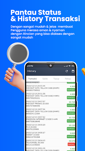 Magnum Pulsa Reload (Premium) Screen 3