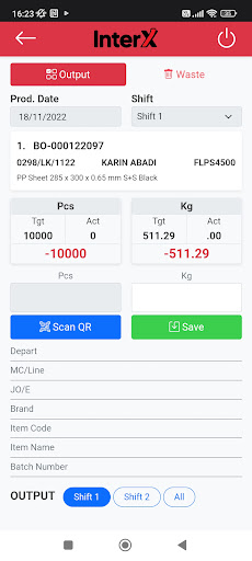 MesApp Screen 3