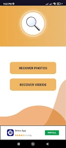 recover deleted photos & video