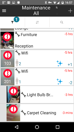 Screenshot of Hotel Mobile
