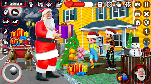 Android application Rich Dad Santa: Christmas Game screenshort