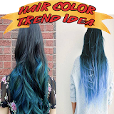 Hair Color Trend idea 2017 icon
