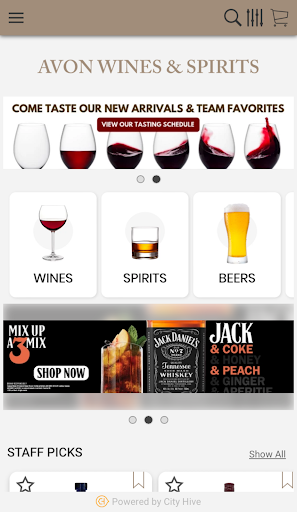 Avon Wines & Spirits Screen 3