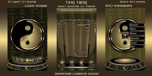 Ying Yang 3D Next Launcher the