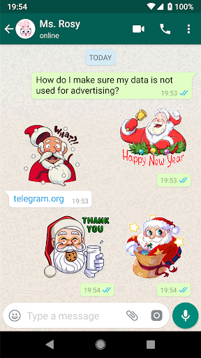 Merry Christmas Wishes Sticker Screen 2