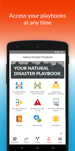 Android application Dude Solutions Safety Center screenshort