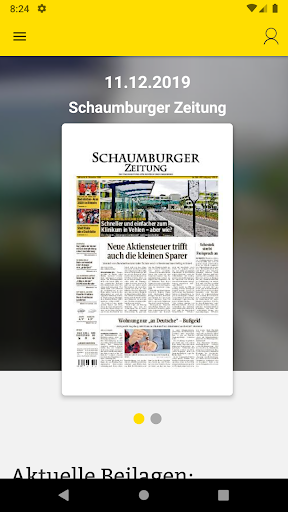 Android application SZ / LZ e-Paper screenshort