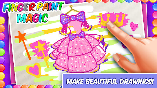 Fingerpaint Magic Draw and Color by Finger 2