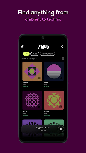 Aimi Player Screen 2
