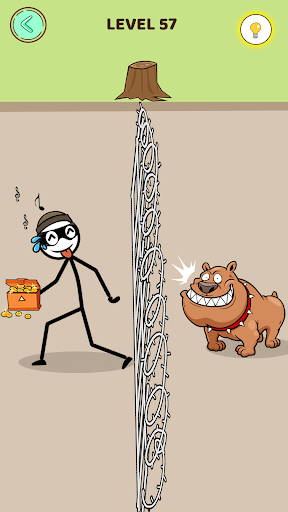 Thief Troll - Draw Puzzle Game Screen 3
