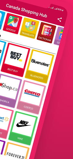 Canada Shopping Hub Screen 2