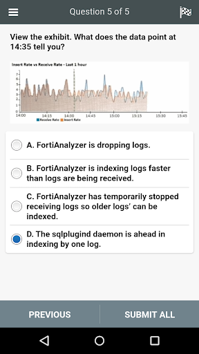 NSE5_FAZ-6.0 All-in-One Exam Screen 3
