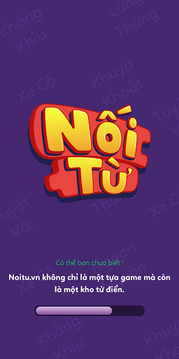 Nối Từ - Noitu.vn - Nối từ không, Tiếng Việt thông 1.7.8 screenshots 1