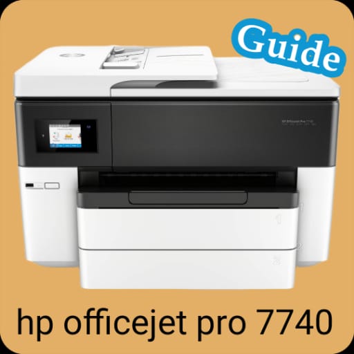 hp officejet pro 7740 guide logo