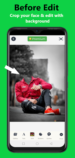 CB Background Photo Editor Screen 3