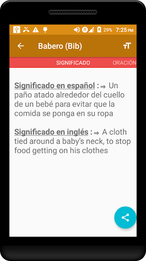 Diccionario español completo s Screen 3