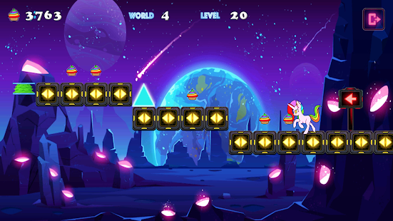 Unicorn Dash Attack 2: Neon Lights Unicorn Games mlp games 2.8.108 APK screenshots 20