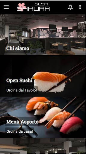 Android application Sakura Sondrio screenshort