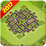 Maps of Clash of Clans 2017 icon