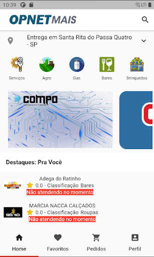 OpnetMais Screen 2