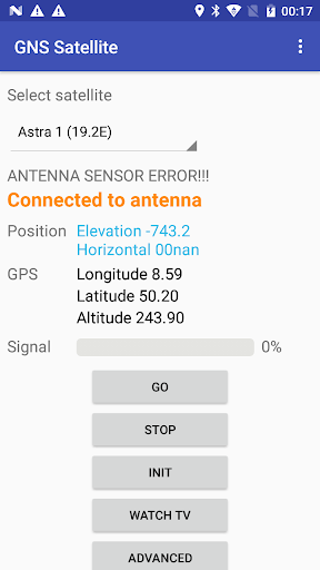 GNS Satellite Screen 3