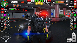 Game screenshot коп сим- полиция машина погоня apk download